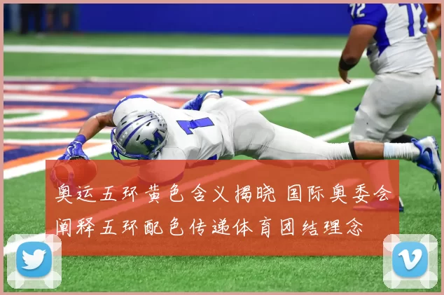 奥运五环黄色含义揭晓 国际奥委会阐释五环配色传递体育团结理念